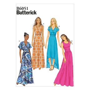 Šaty, Butterick 6051|42 - 50, 