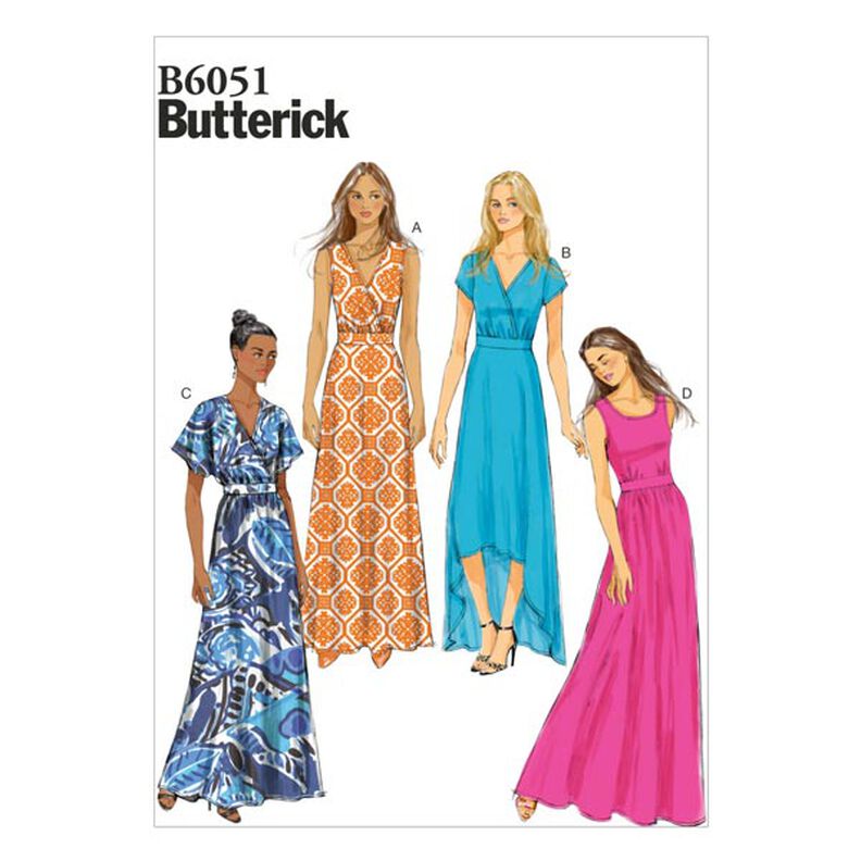 Šaty, Butterick 6051|42 - 50,  image number 1