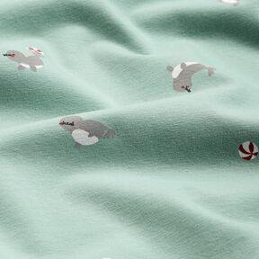 Bavln?n&yacute; žerzej Tulen&iacute; akrobacie &ndash; sv?tle modra, 