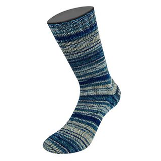 Meilenweit 100 Denim Mix Blue, 100g | Lana Grossa – tmavě šedá/džínově modrá, 