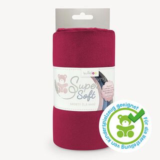 Plyšový SuperSoft SHORTY [ 1 x 0,75 m | 1,5 mm ] - bordó | Kullaloo, 