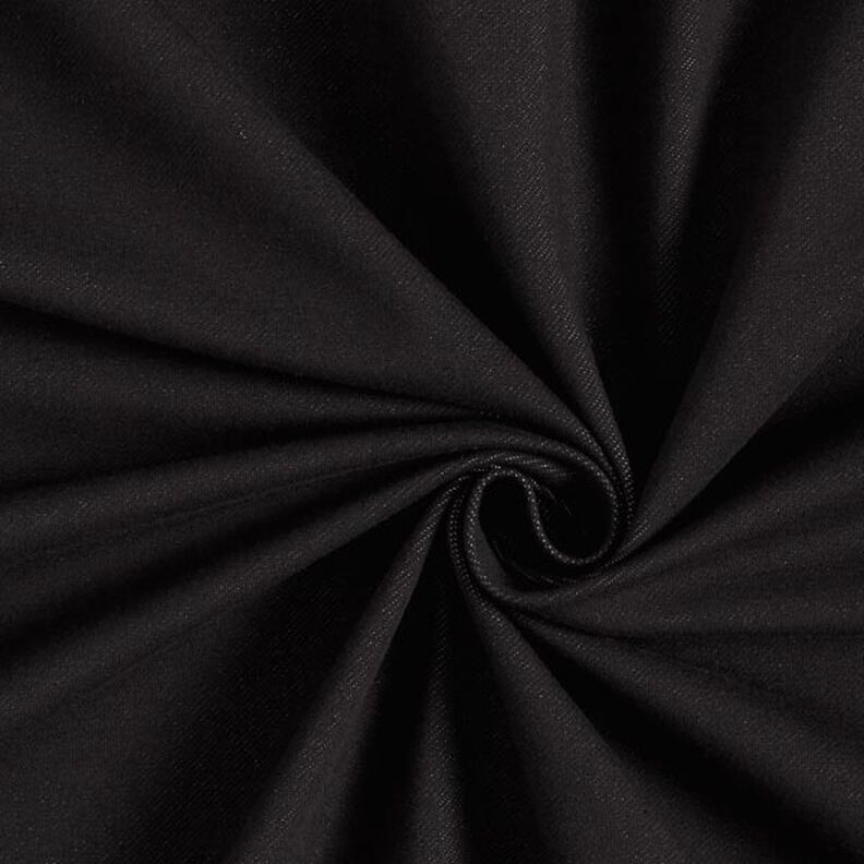 Žerzej Džínový vzhled – černá,  image number 1