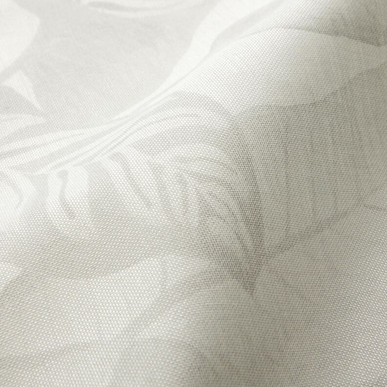 Outdoor Látka na záclony Listy 315 cm  – stříbrně šedá,  image number 3