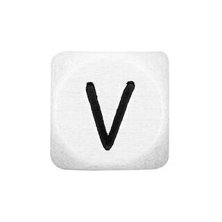 Dřevěná písmena V – bílá | Rico Design, 