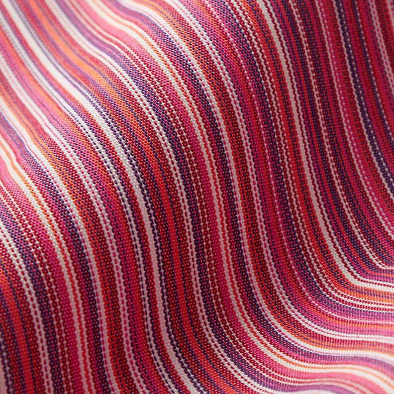 Látka na markýzy Jemné proužky – výrazná jasně růžová/světle fialova,  image number 2