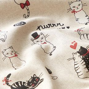 Polopanama, vzhled lnu, Cats in love – přírodni, 