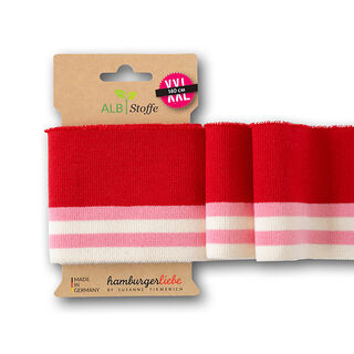 GOTS Náplety CUFF ME POLO [140 cm | 7,5 cm]  | Albstoffe | Hamburger Liebe, 