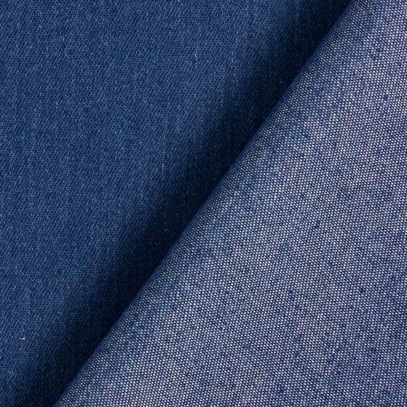 Denim bavlněná směs střední – namornicka modr,  image number 3