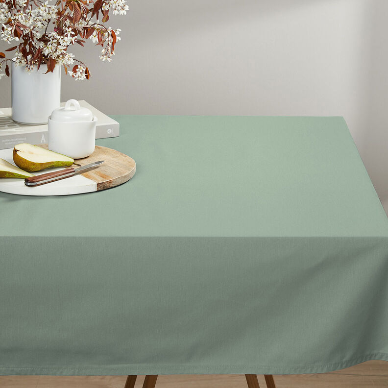 Bavlněná látka Kreton Jednobarevné provedení – rákosove zelená,  image number 5