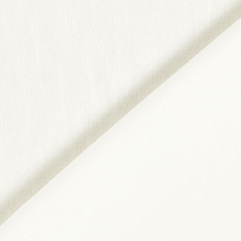 Viskózová směs s plátnovou vazbou – vlněná bílá, image number 4