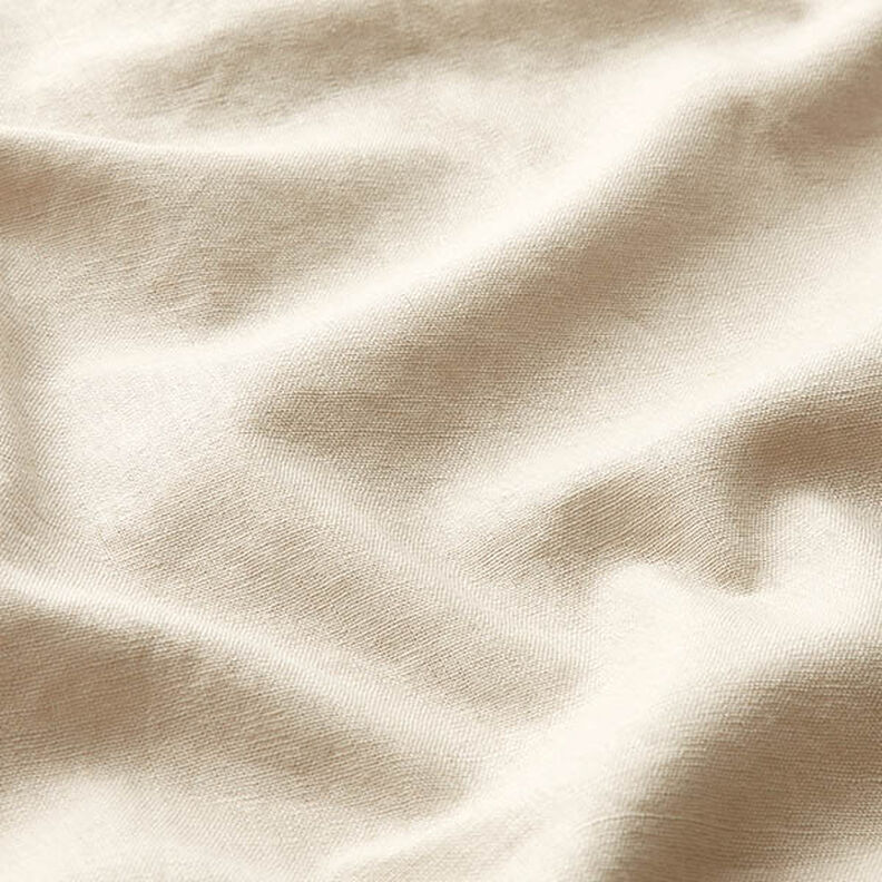 Směs lnu a bavlny Jednobarevné provedení – béžová,  image number 2