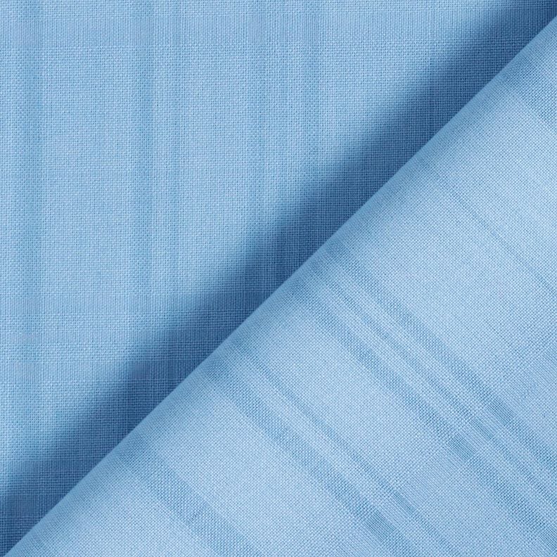 Lehká bavlněná průsvitná tkanina Karo – světle modra,  image number 4