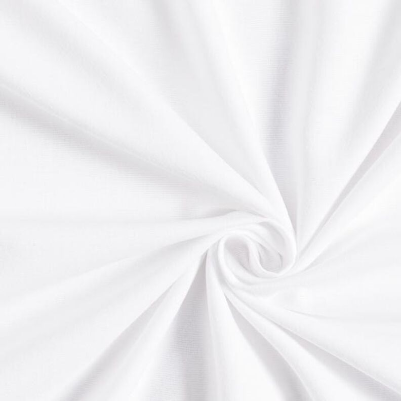 Bavlněný flanel Jednobarevné provedení – bílá,  image number 1