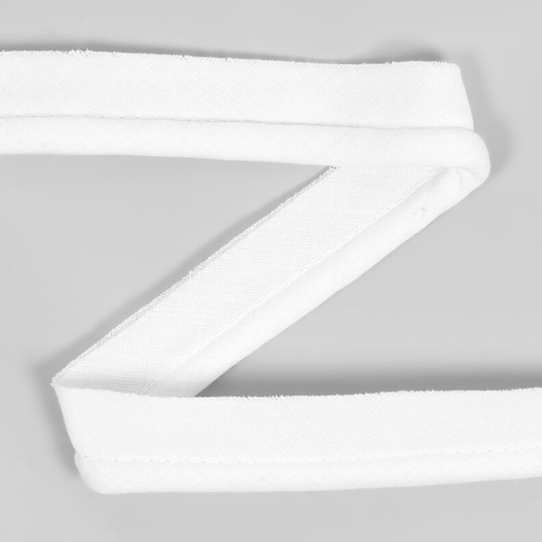 Paspulka z bavlny [20 mm] - bílá,  image number 1