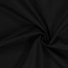 Bavlněný kepr Jednobarevné provedení – černá,  thumbnail number 1