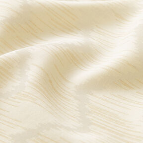 Viskózová směs cik-cak – vlněná bílá | Zbytek 90cm, 
