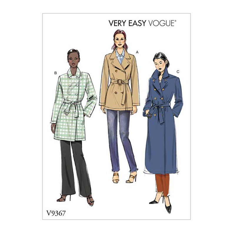 Kabát, Vogue 9367 | 32-40,  image number 1