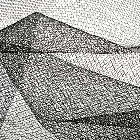 Spodničkový tyl – černá, 