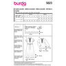 Šaty / Halenka | Burda 5823 | 36-46,  thumbnail number 9