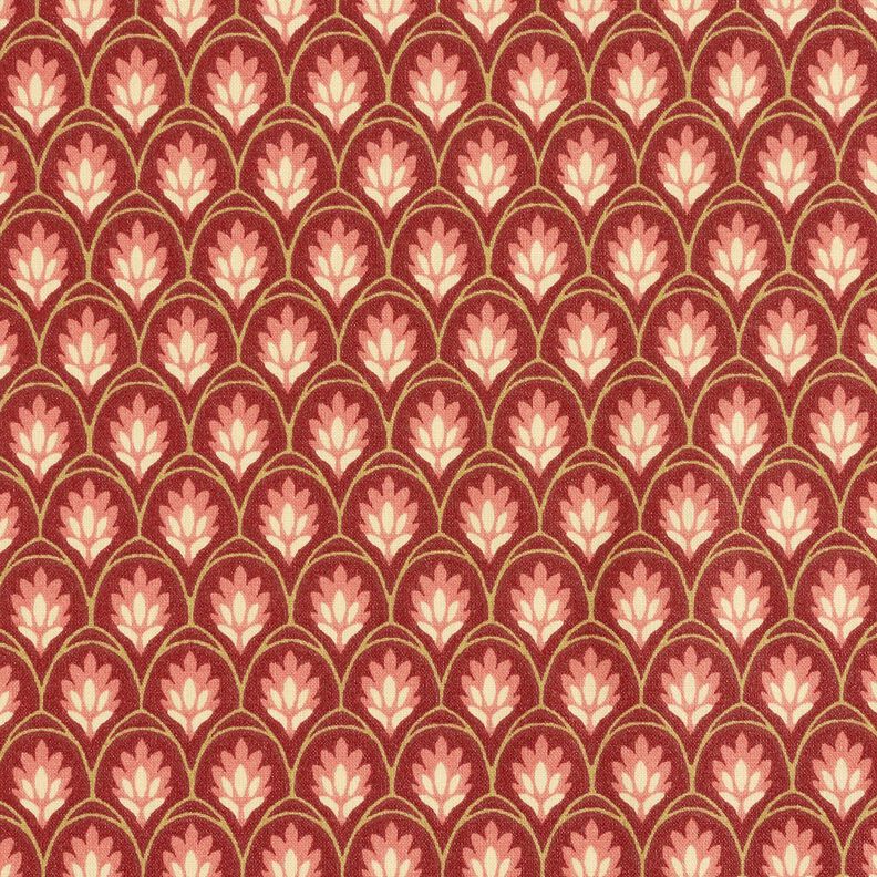 Povrstvená bavlna Oblouky – terracotta,  image number 1