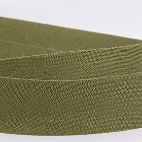 Šikmý proužek Polycotton [20 mm] – světle khaki, 