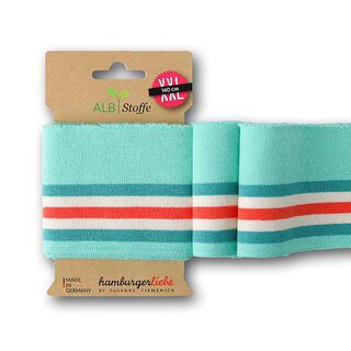 GOTS Náplety CUFF ME POLO [140 cm | 7,5 cm]  | Albstoffe | Hamburger Liebe, 