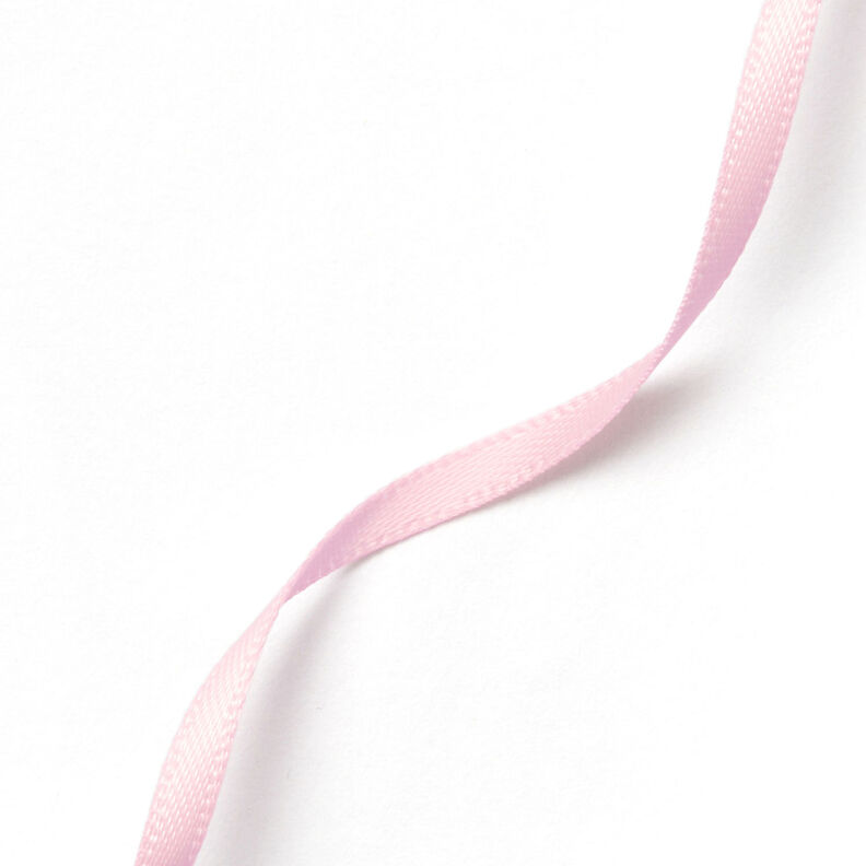Saténová stuha [3 mm] – světle růžová,  image number 3