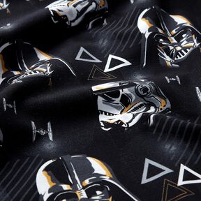 Bavlněný žerzej Stormtrooper | Star Wars – černá, 