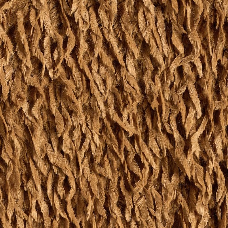 Umělá kožešina Jednobarevná péřová tkanina | Katia Fabrics – mocca,  image number 1