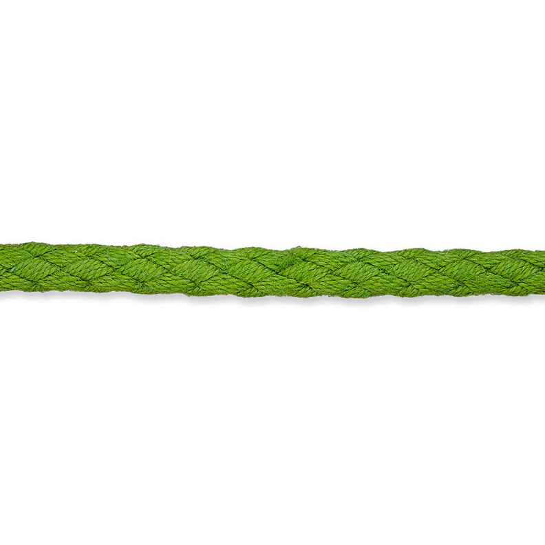 Bavlněná šňůrka [Ø 5 mm] – světle olivová,  image number 1