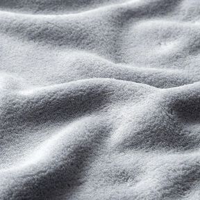 Hebký fleece – sloní šedá, 
