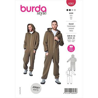 Overal, Burda 6065 | 44-54, 