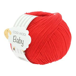 Cool Wool Baby, 50g | Lana Grossa – červená, 