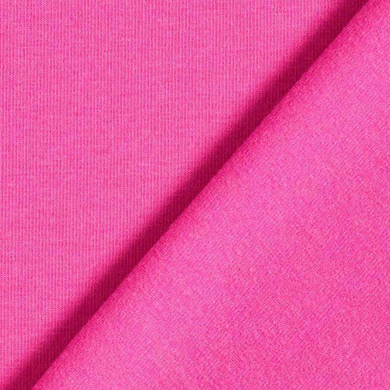 Bavlněný žerzej Medium jednobarevný – pink,  image number 3