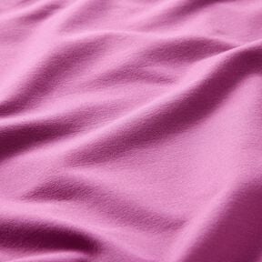 Lehké francouzské froté jednobarevné – červenofialková, 