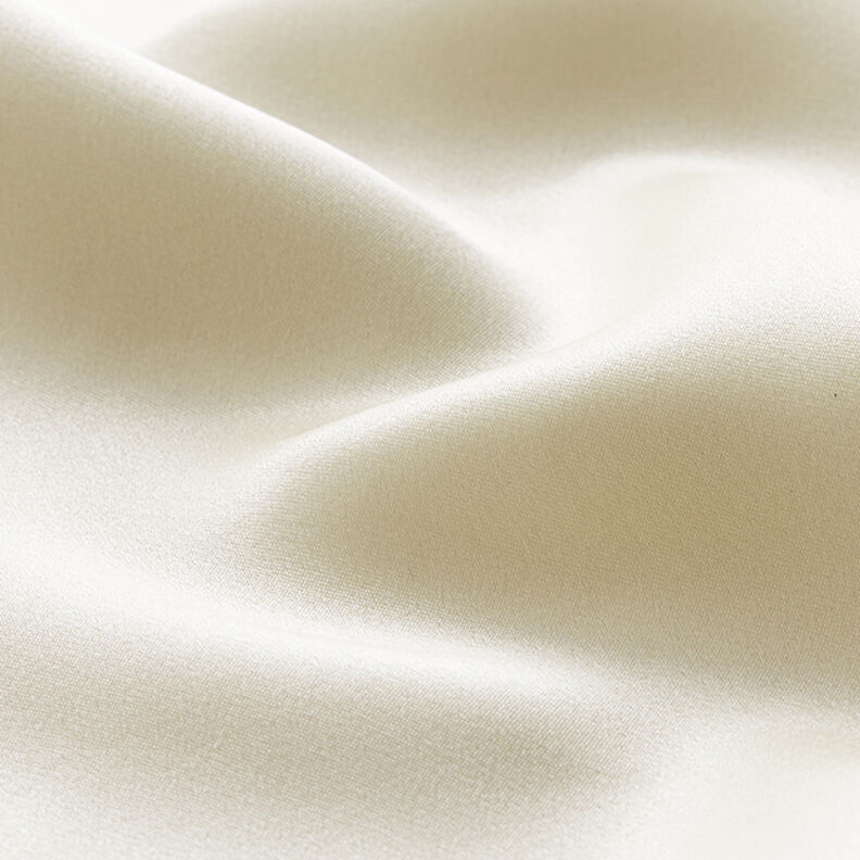 Hedvábný satén – vlněná bílá,  image number 3