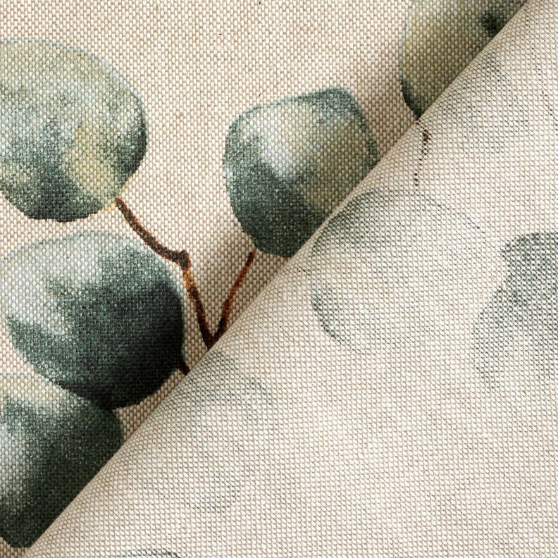 Povrstvená bavlna Větvičky eukalyptu – přírodni,  image number 5