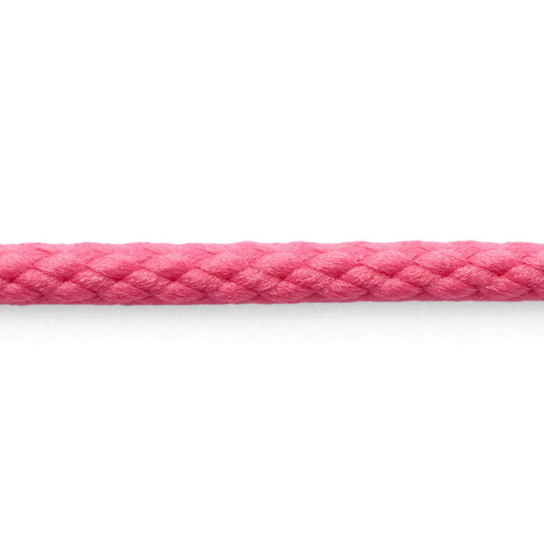 Anoraková šňůra [Ø 4 mm] – výrazná jasně růžová,  image number 1