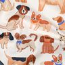 Bavlněný popelín Psi digitální potisk | Poppy Fabrics – vlněná bílá,  thumbnail number 3