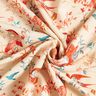 Viskózová látka LENZING™ ECOVERO™ Ptáci a víly | Katia Fabrics – kremová/ohnivě červená,  thumbnail number 3
