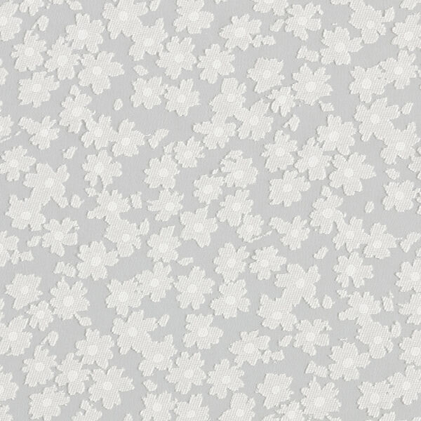 Látkové květy z organzy – bílá,  image number 1