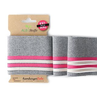 BIO NÁPLETY CUFF ME Reflexní  [140 CM | 8 CM]  | Albstoffe | Hamburger Liebe, 