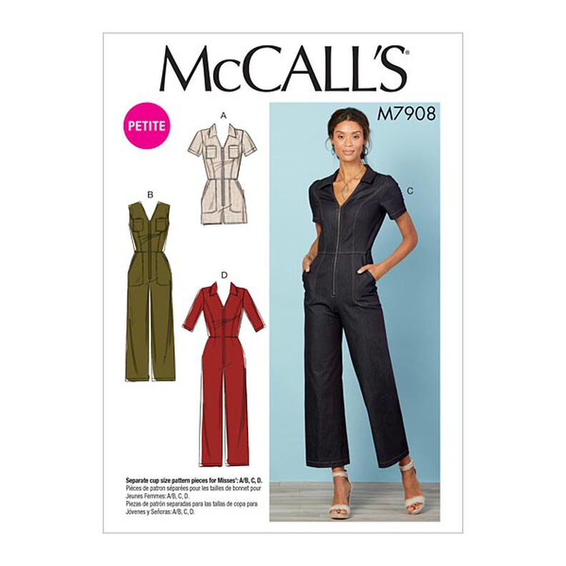 Šaty|Kombinéza McCalls 7908 | 40-48,  image number 1
