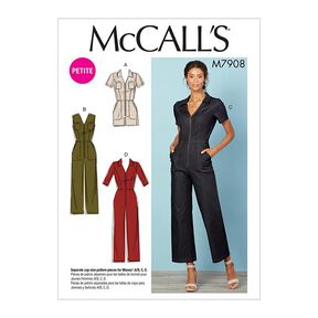 Šaty|Kombinéza McCalls 7908 | 40-48, 