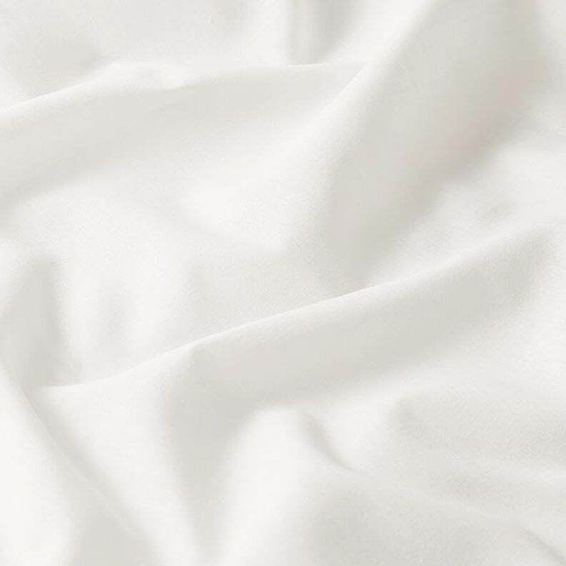 Bavlněný batist jednobarevný – vlněná bílá,  image number 2