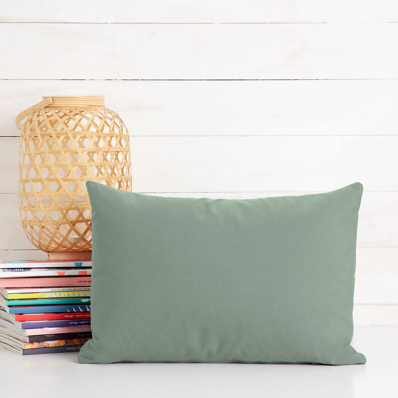 Bavlněná látka Kreton Jednobarevné provedení – rákosove zelená,  image number 9