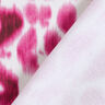 GOTS Francouzské froté Batikovaný leopardí vzor | TCC x LOOKS by Wolfgang Joop – purpurová/bílá,  thumbnail number 6