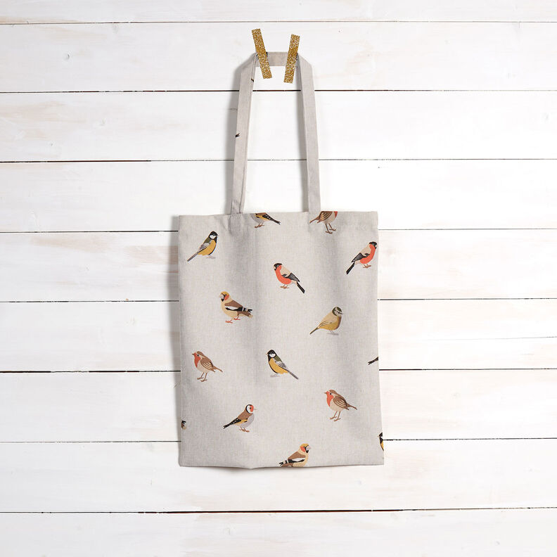 Dekoračn&iacute; l&aacute;tka Polopanama Drobn&iacute; zahradn&iacute; pt&aacute;ci &ndash; př&iacute;rodni,  image number 9