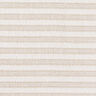 Bavlněná tkanina s horizontálními pruhy – béžová/bílá,  thumbnail number 1