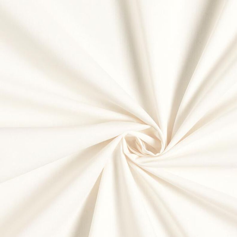 Bavlněný popelín Jednobarevné provedení – vlněná bílá,  image number 1